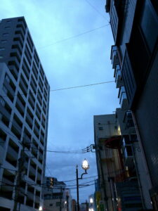 夜明けの空