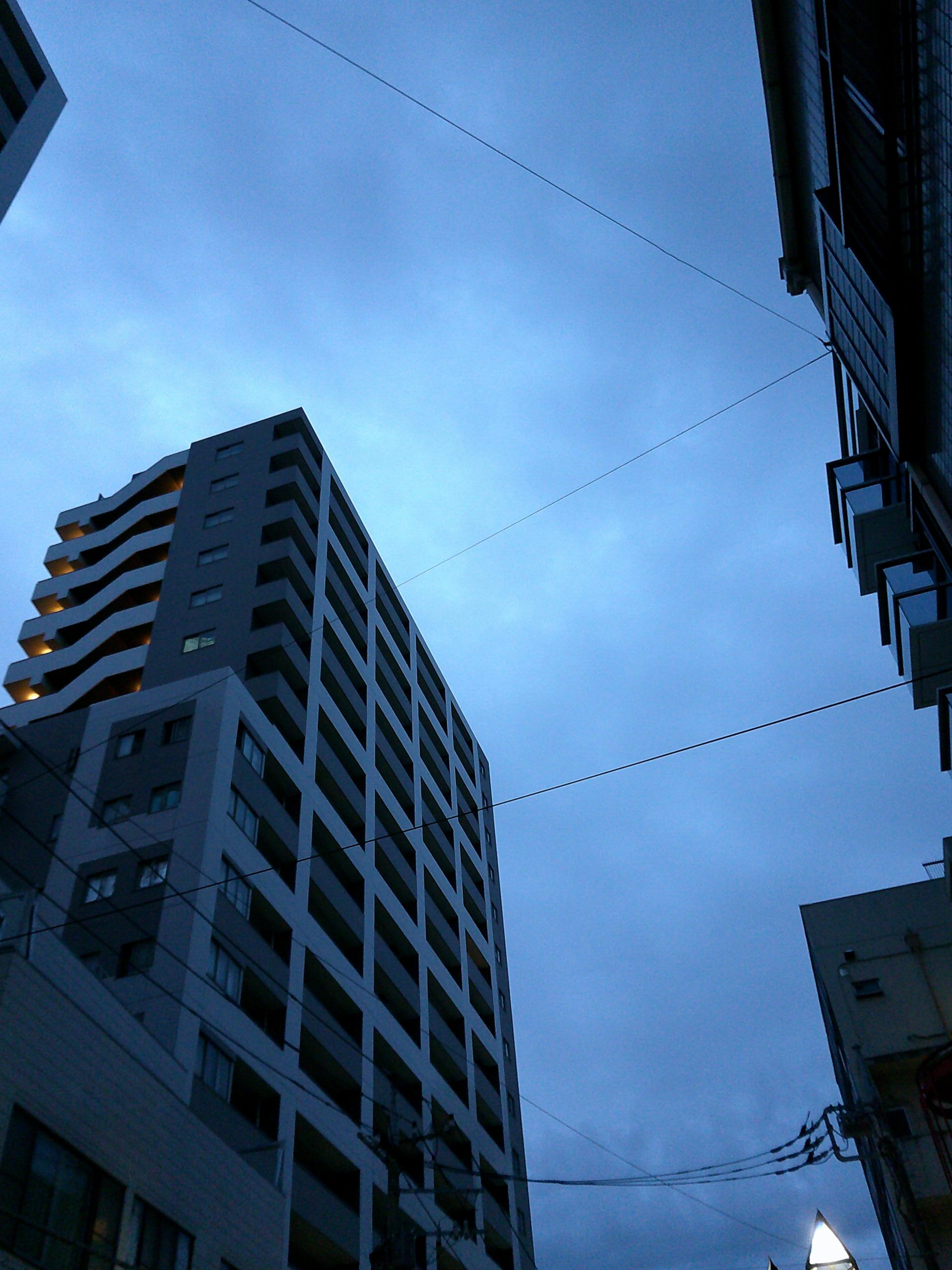 夜明けの空