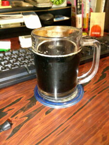 今日の夕食―アイスコーヒー